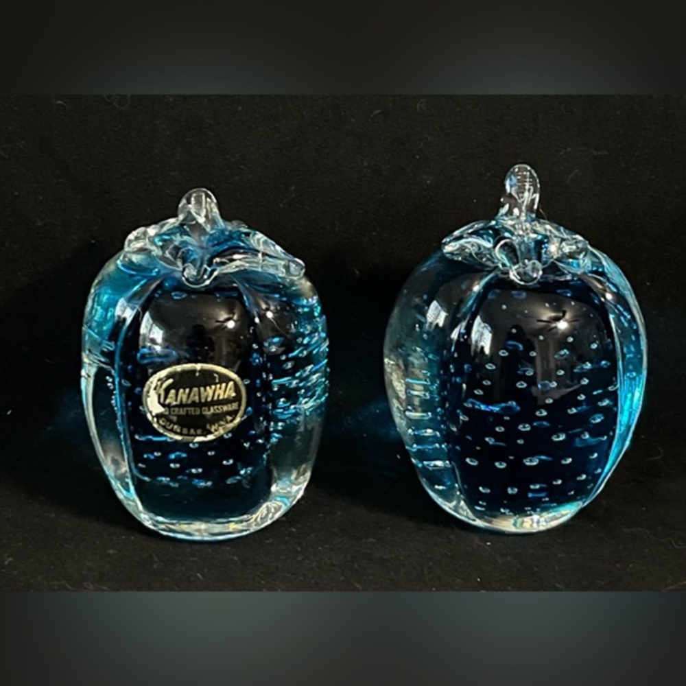 💙Vintage Blue Kanawha Glass💙